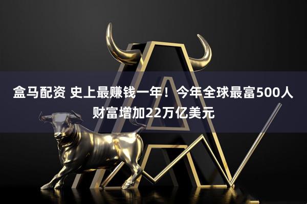 盒马配资 史上最赚钱一年！今年全球最富500人财富增加22万亿美元